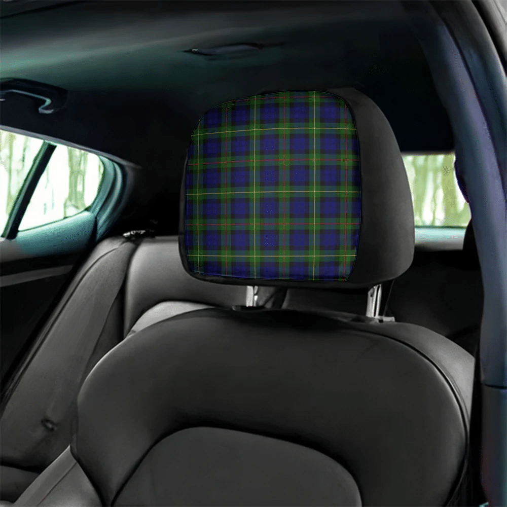 MacEwen Modern Tartan Classic Headrest Covers