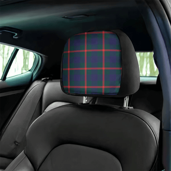 Agnew Modern Tartan Classic Headrest Covers