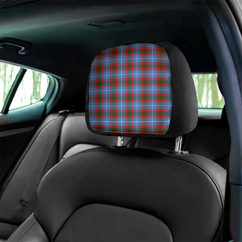 Edinburgh District Tartan Classic Headrest Covers