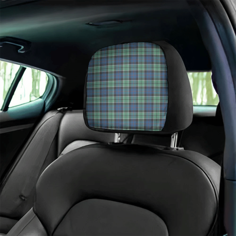 Leslie Hunting Tartan Classic Headrest Covers