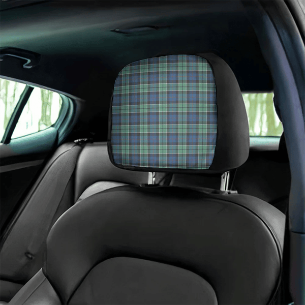 Leslie Hunting Tartan Classic Headrest Covers