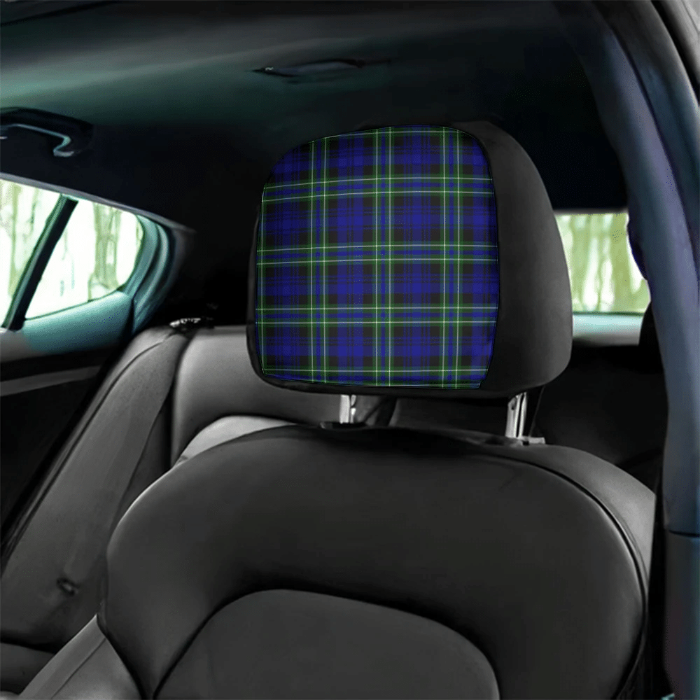 Arbuthnot Modern Tartan Classic Headrest Covers