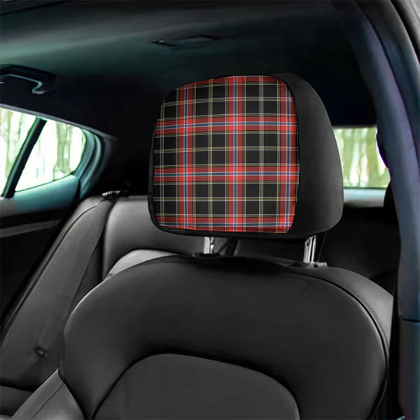 Norwegian Night Tartan Classic Headrest Covers