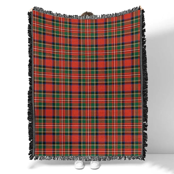 Stewart Royal Modern Tartan Classic Woven Blanket