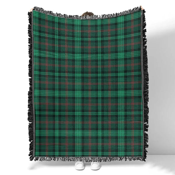 Ross Hunting Modern Tartan Classic Woven Blanket