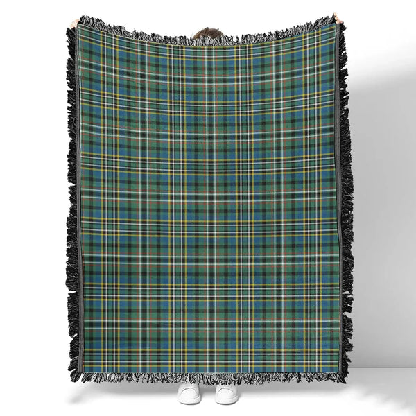 Scott Green Ancient Tartan Classic Woven Blanket