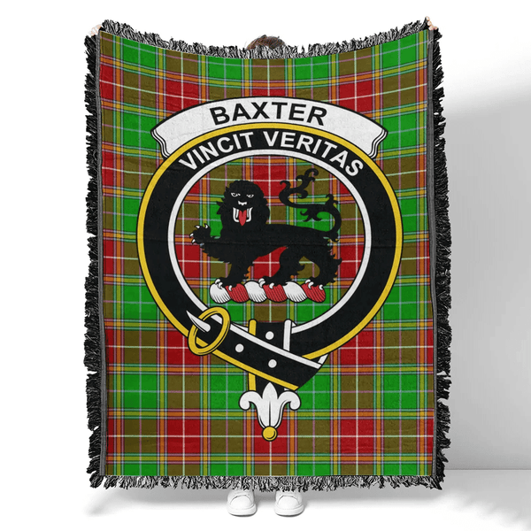 Baxter Tartan Classic Crest Woven Blanket