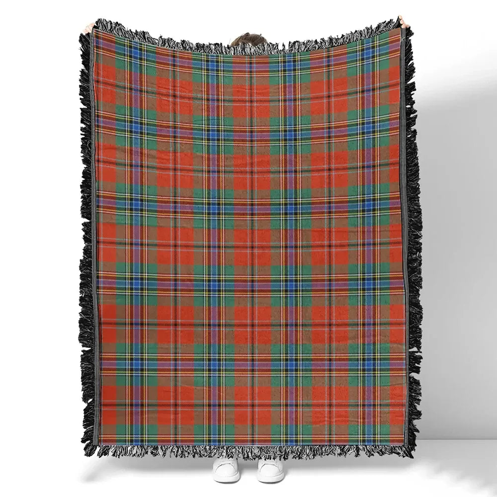 MacLean of Duart Ancient Tartan Classic Woven Blanket