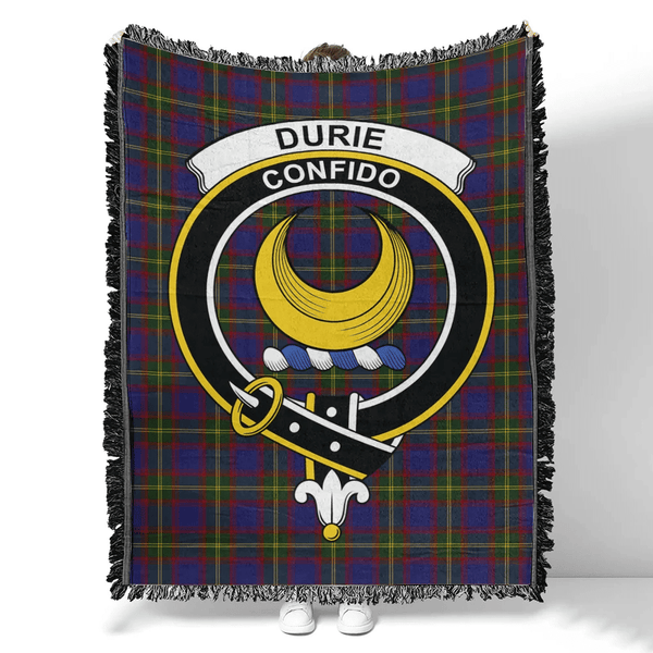 Durie Tartan Classic Crest Woven Blanket