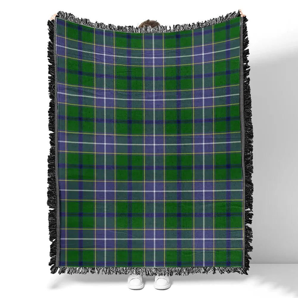 Wishart Hunting Modern Tartan Classic Woven Blanket