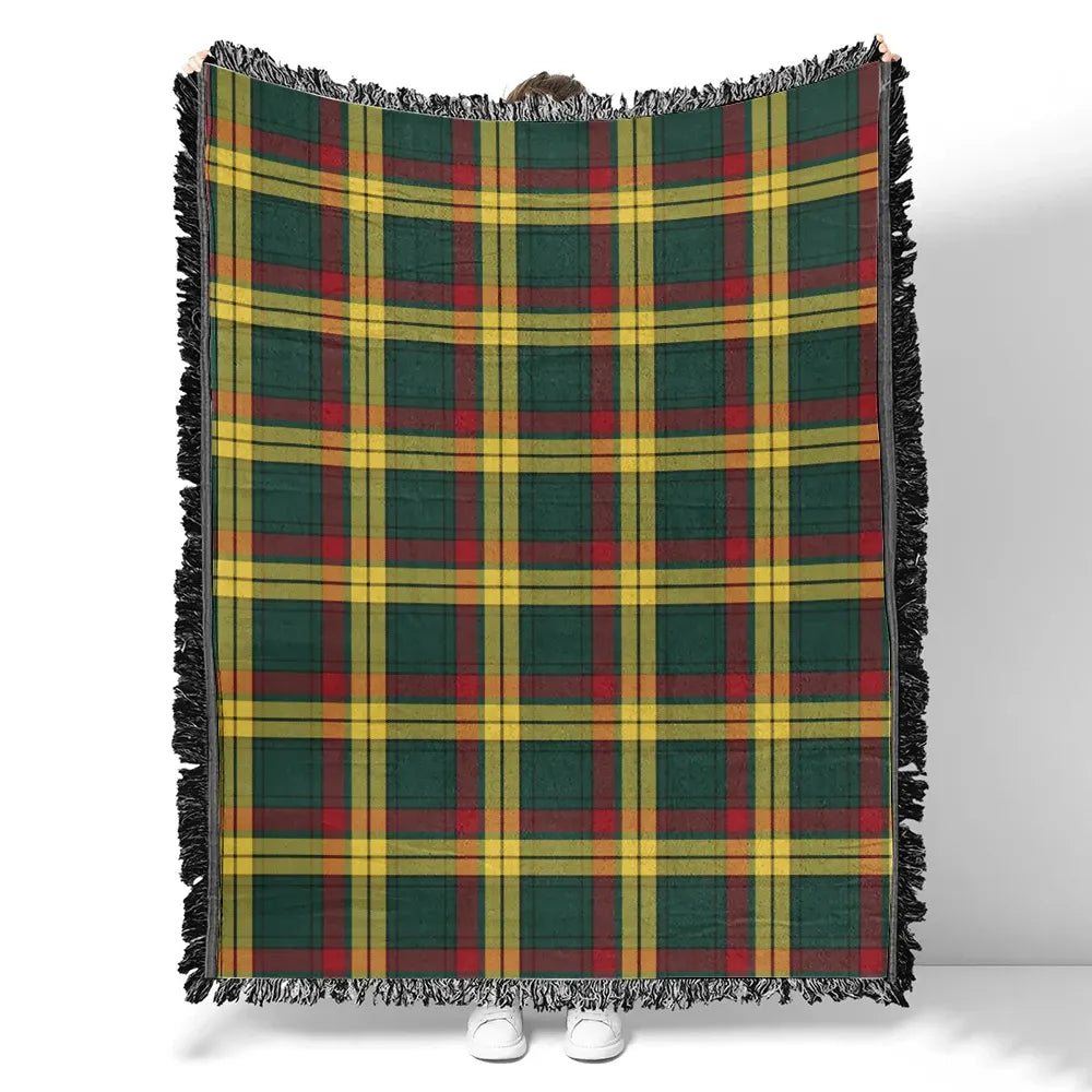 MacMillan Old Modern Tartan Classic Woven Blanket