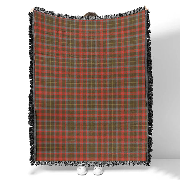 MacKintosh Hunting Weathered Tartan Classic Woven Blanket