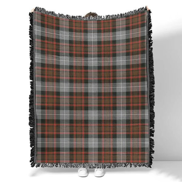 MacRae Hunting Weathered Tartan Classic Woven Blanket