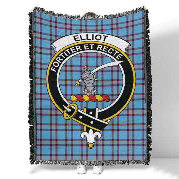 Elliot Ancient Tartan Classic Crest Woven Blanket