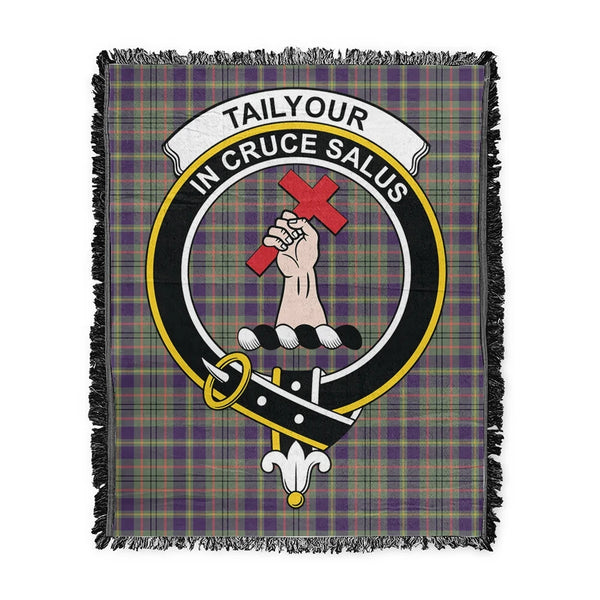 Tailyour Tartan Classic Crest Woven Blanket