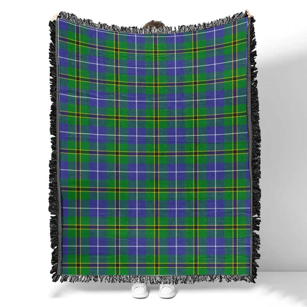 Turnbull Hunting Tartan Classic Woven Blanket