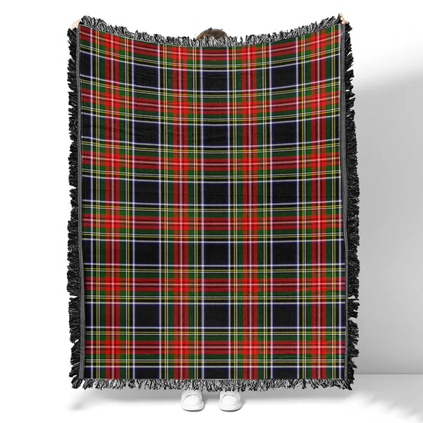 Stewart Black Tartan Classic Woven Blanket