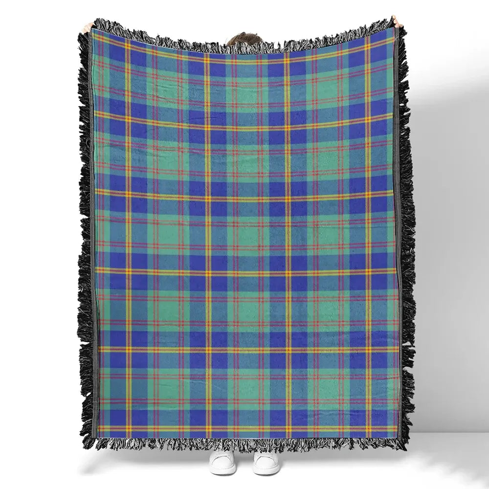 US Marine Tartan Classic Woven Blanket