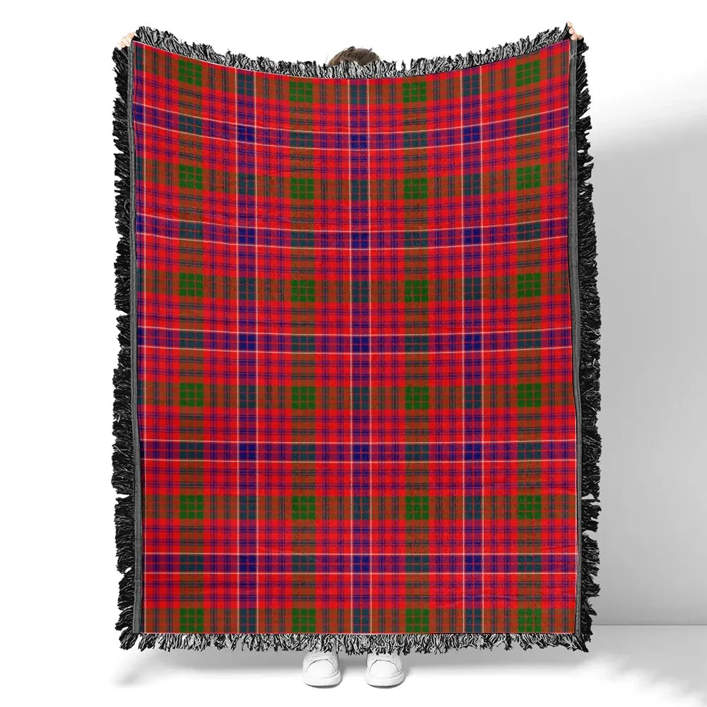 MacRae Modern Tartan Classic Woven Blanket