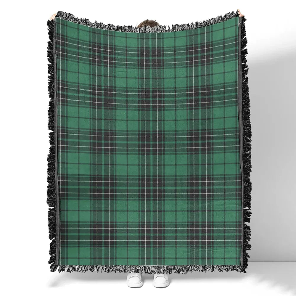 MacLean Hunting Tartan Classic Woven Blanket