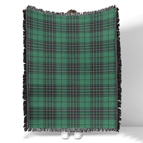 MacLean Hunting Tartan Classic Woven Blanket