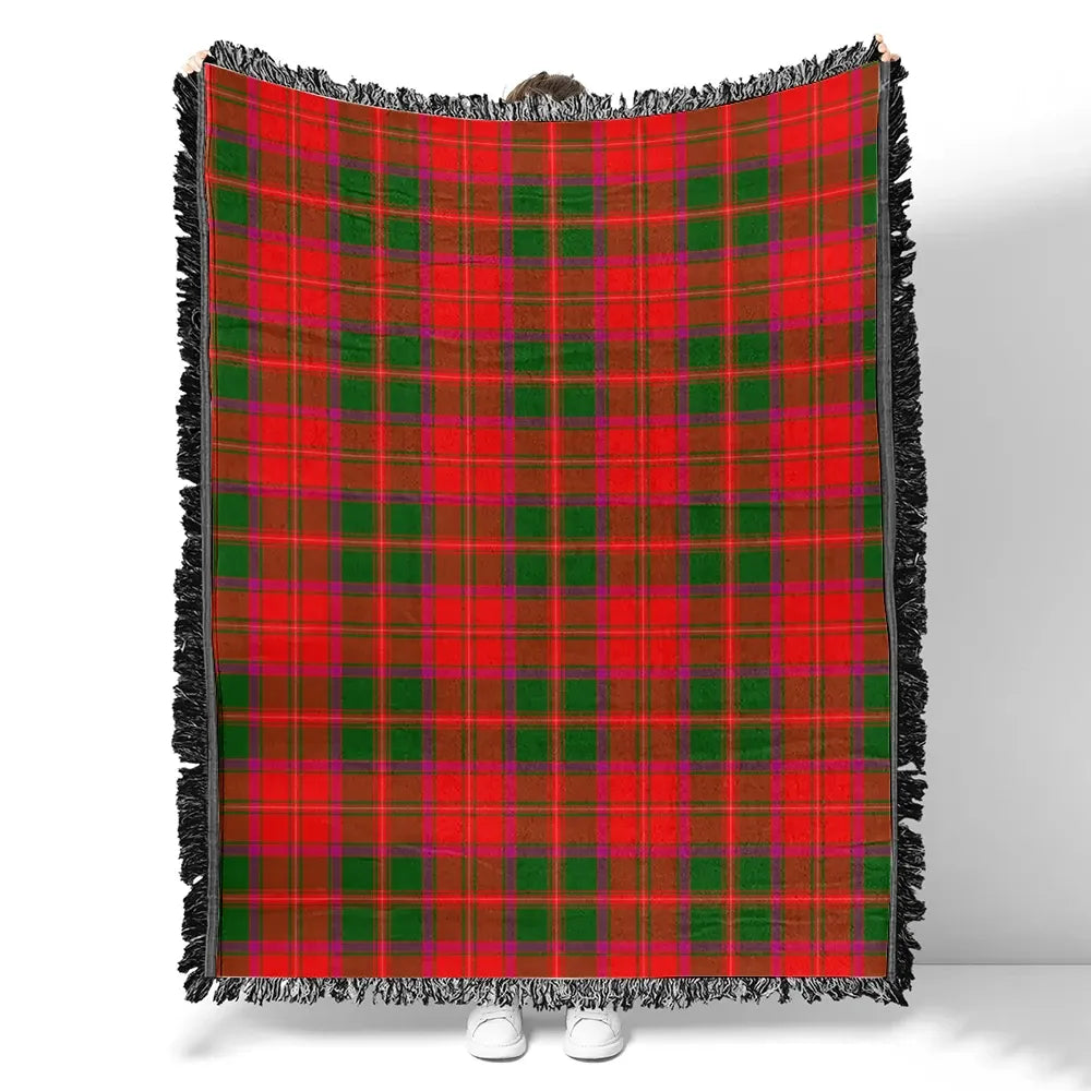 Crief District Tartan Classic Woven Blanket