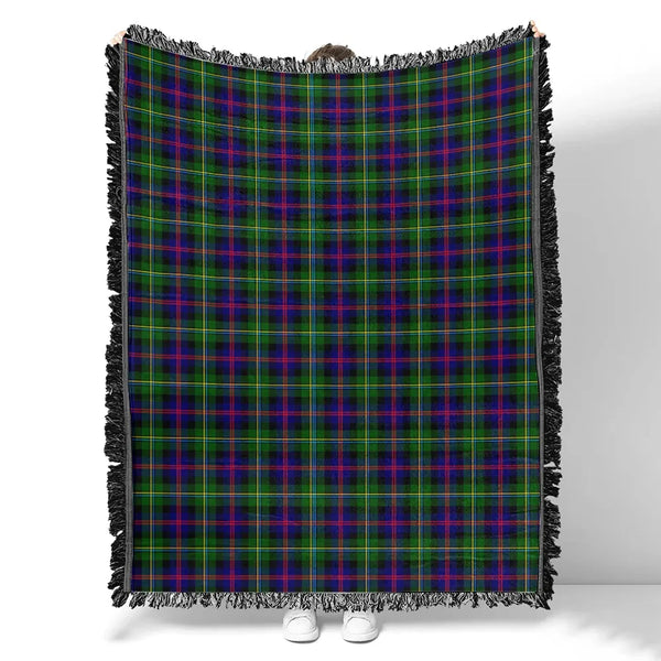 Malcolm Modern Tartan Classic Woven Blanket