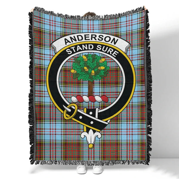 Anderson Ancient Tartan Classic Crest Woven Blanket