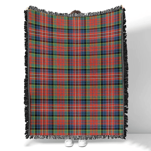 MacPherson Ancient Tartan Classic Woven Blanket