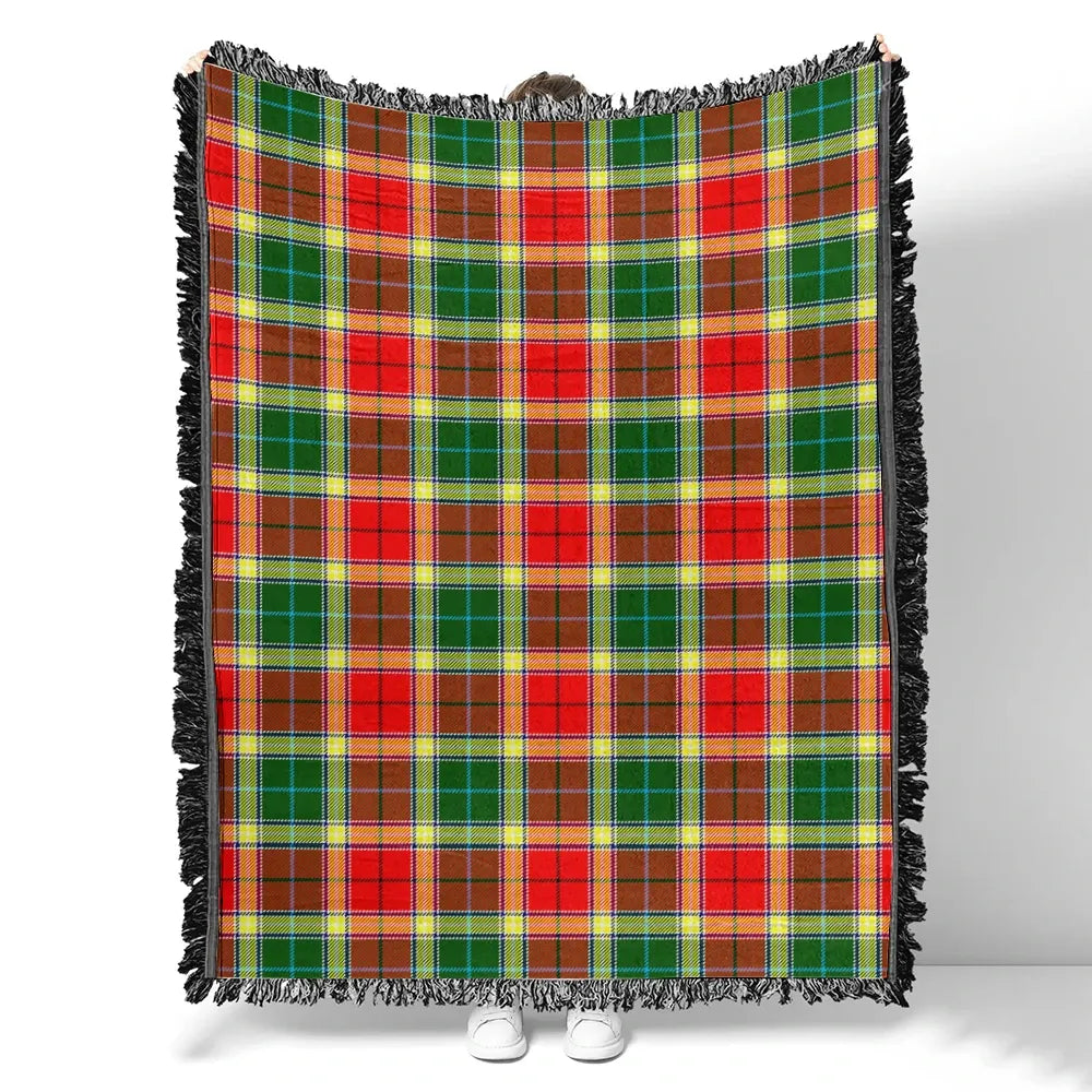 Gibbs Tartan Classic Woven Blanket