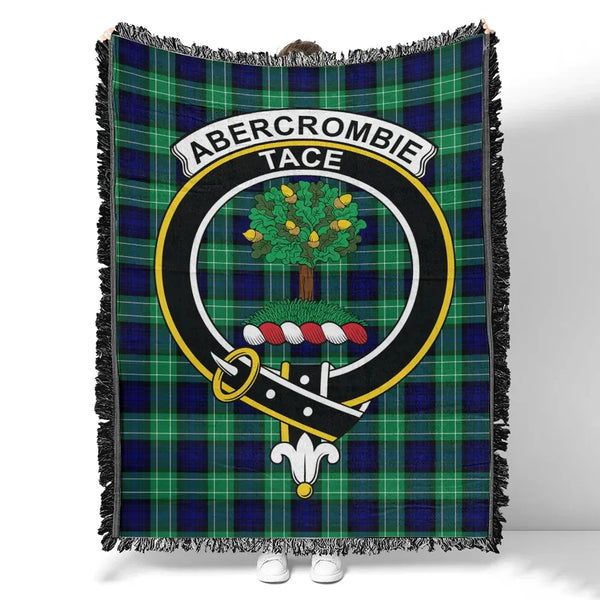 Abercrombie Tartan Classic Crest Woven Blanket