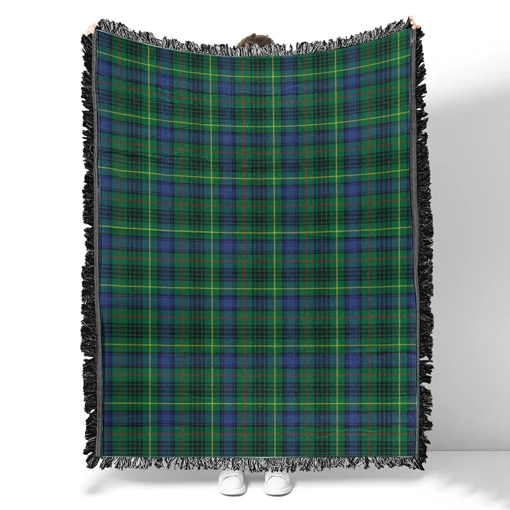 Stewart Hunting Modern Tartan Classic Woven Blanket