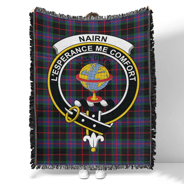 Nairn Tartan Classic Crest Woven Blanket