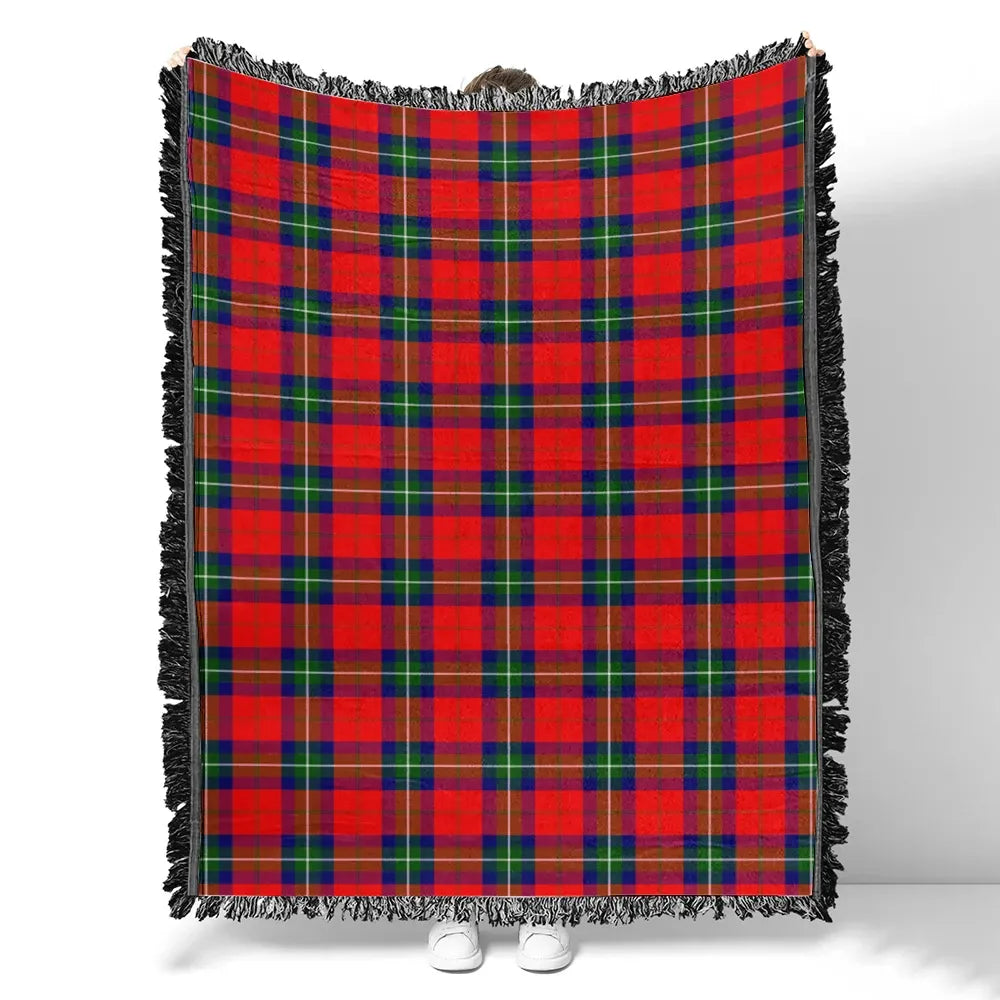 Ruthven Modern Tartan Classic Woven Blanket