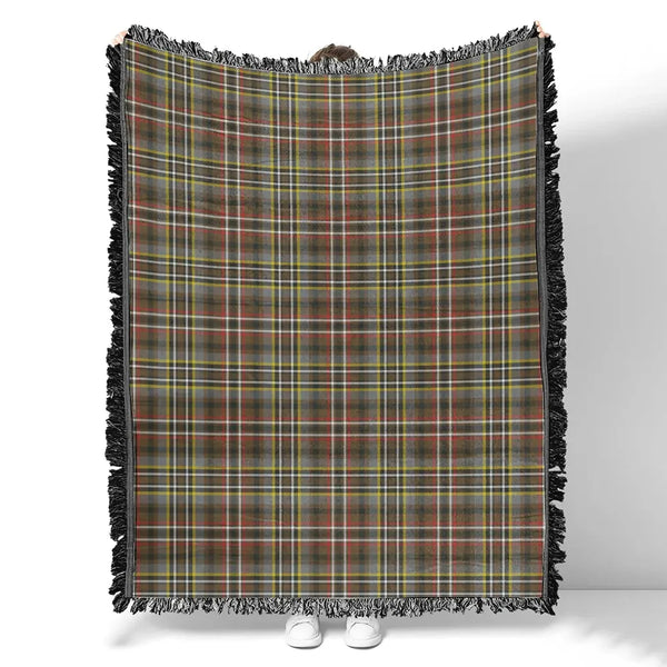 Scott Green Weathered Tartan Classic Woven Blanket