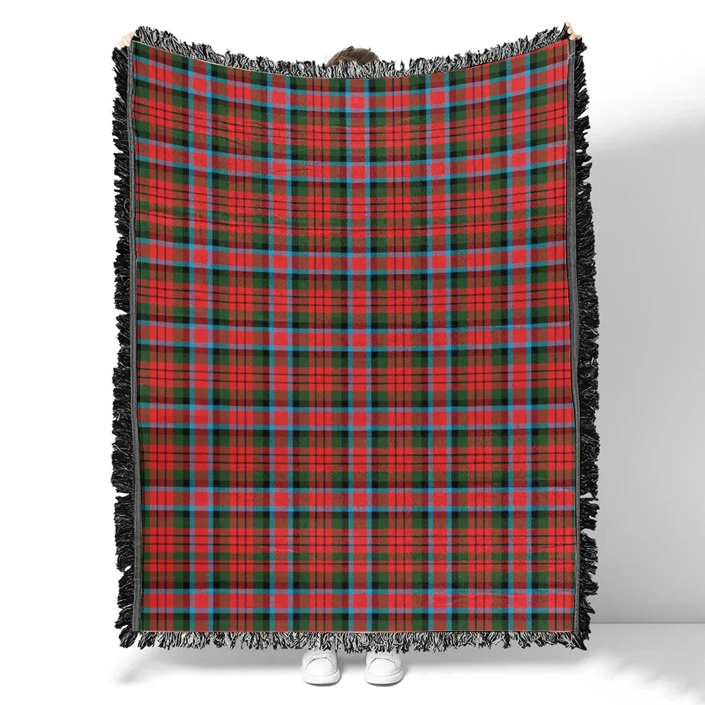 MacDuff Modern Tartan Classic Woven Blanket