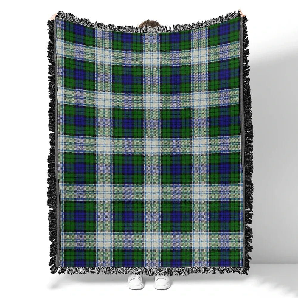 Blackwatch Dress Modern Tartan Classic Woven Blanket