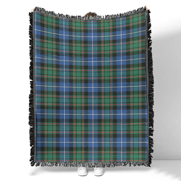 MacRae Hunting Ancient Tartan Classic Woven Blanket