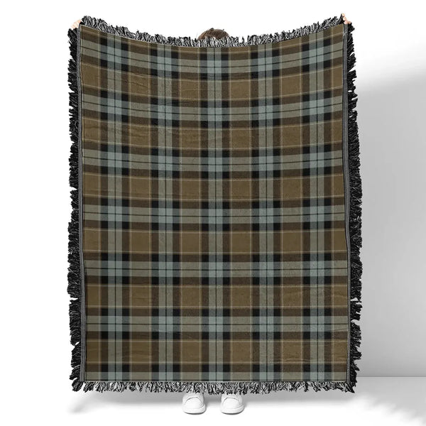 Graham of Menteith Weathered Tartan Classic Woven Blanket