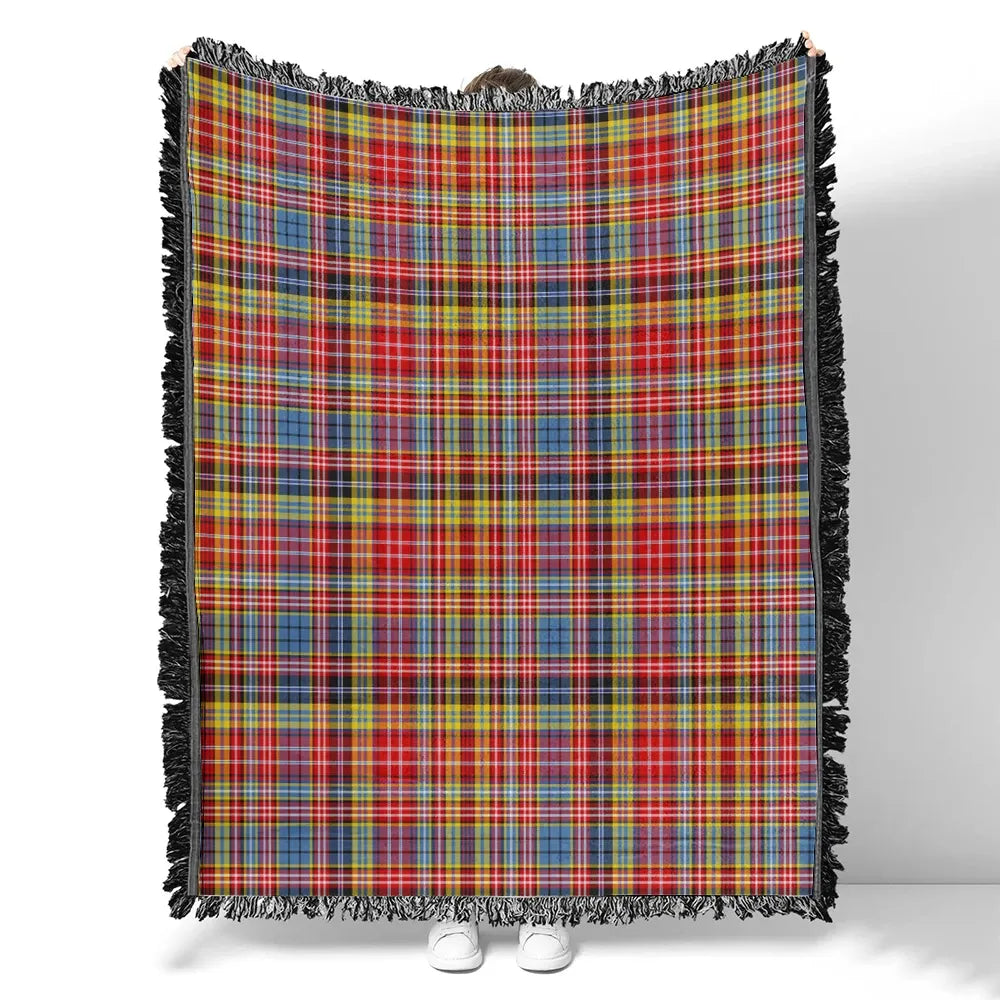 Drummond of Strathallan Tartan Classic Woven Blanket