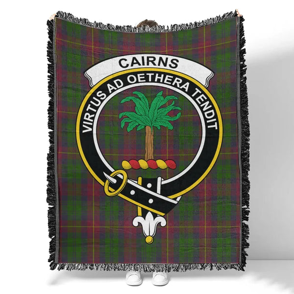 Cairns Tartan Classic Crest Woven Blanket