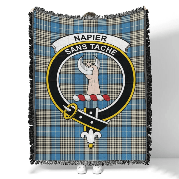 Napier Ancient Tartan Classic Crest Woven Blanket