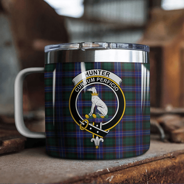 Hunter Modern Tartan Classic Crest Camp Mug