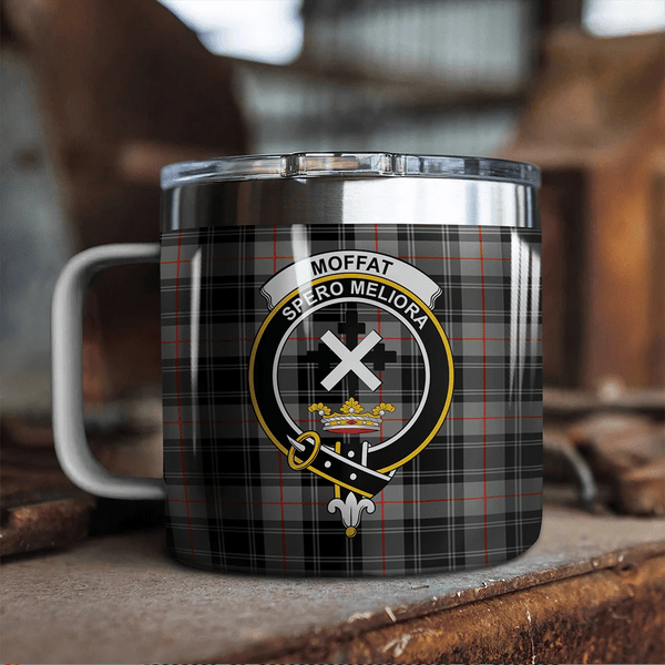 Moffat Modern Tartan Classic Crest Camp Mug