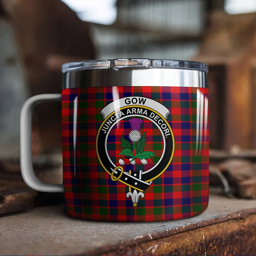 Gow Modern Tartan Classic Crest Camp Mug