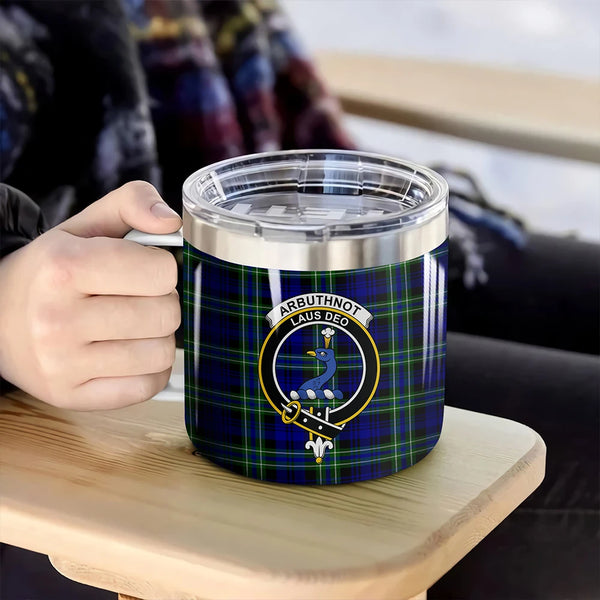 Arbuthnot Modern Tartan Classic Crest Camp Mug