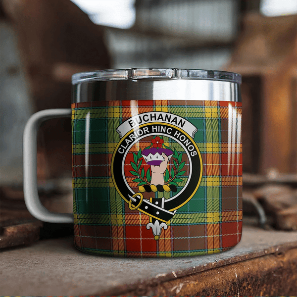 Buchanan Old Sett Tartan Classic Crest Camp Mug