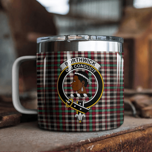 Borthwick Dress Ancient Tartan Classic Crest Camp Mug