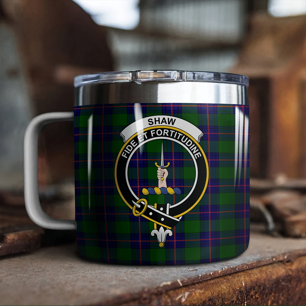 Shaw Modern Tartan Classic Crest Camp Mug