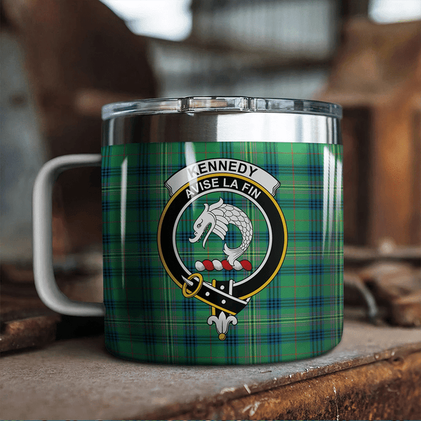 Kennedy Ancient Tartan Classic Crest Camp Mug